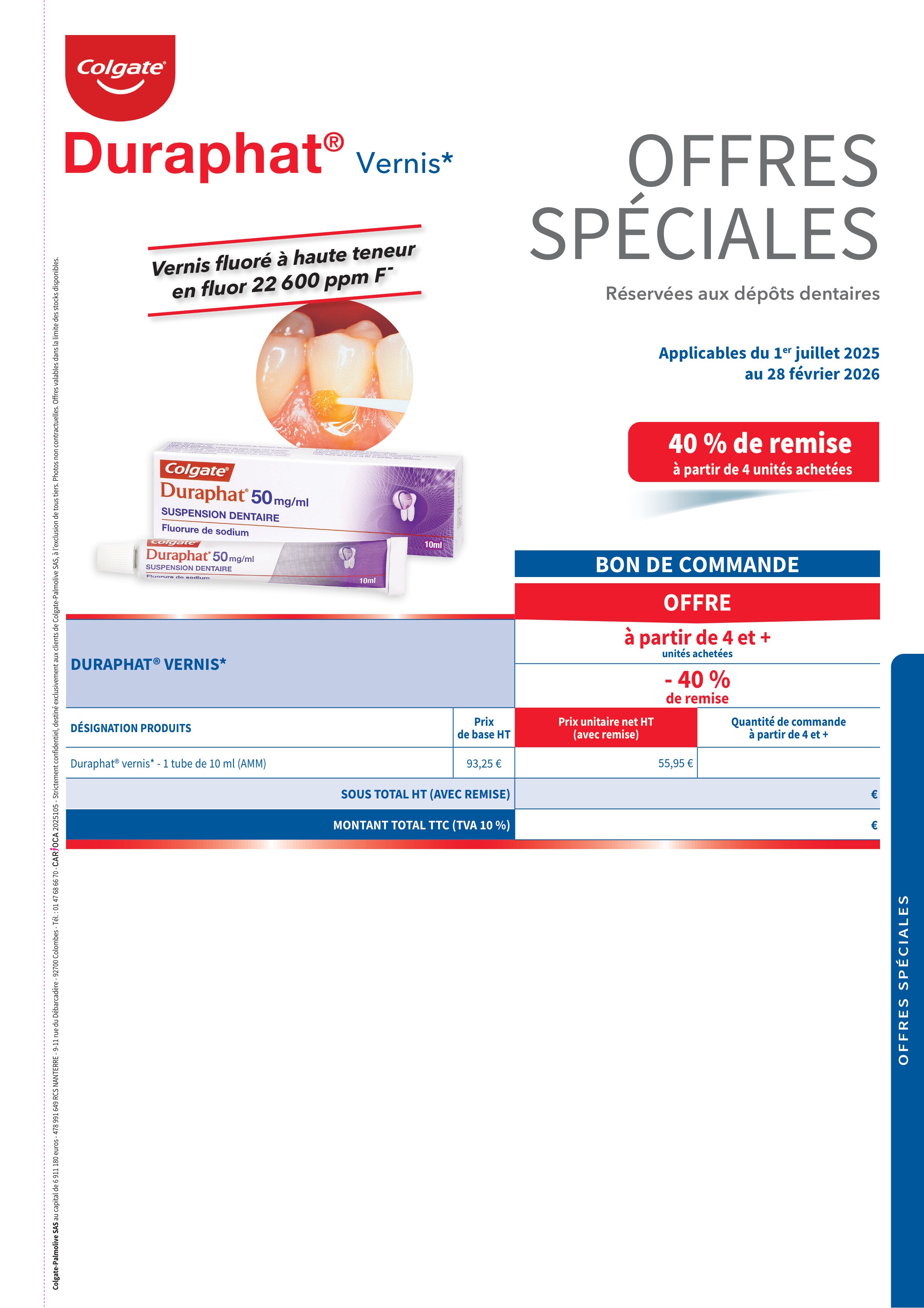 Offres speciales 2025 Offres speciales 2025