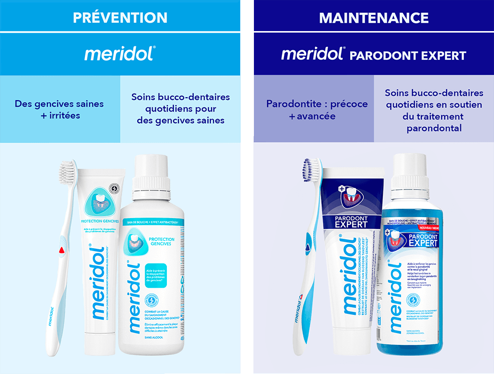 meridol® : des gencives saines, des dents saines